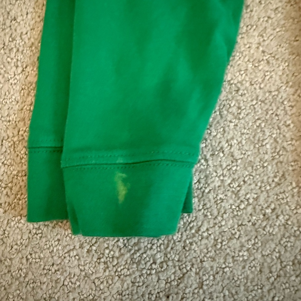 Primary Green and Blue Kids Unisex Pajama Sets (2) 100% Organic Cotton - Size 6 - Picture 2 of 10